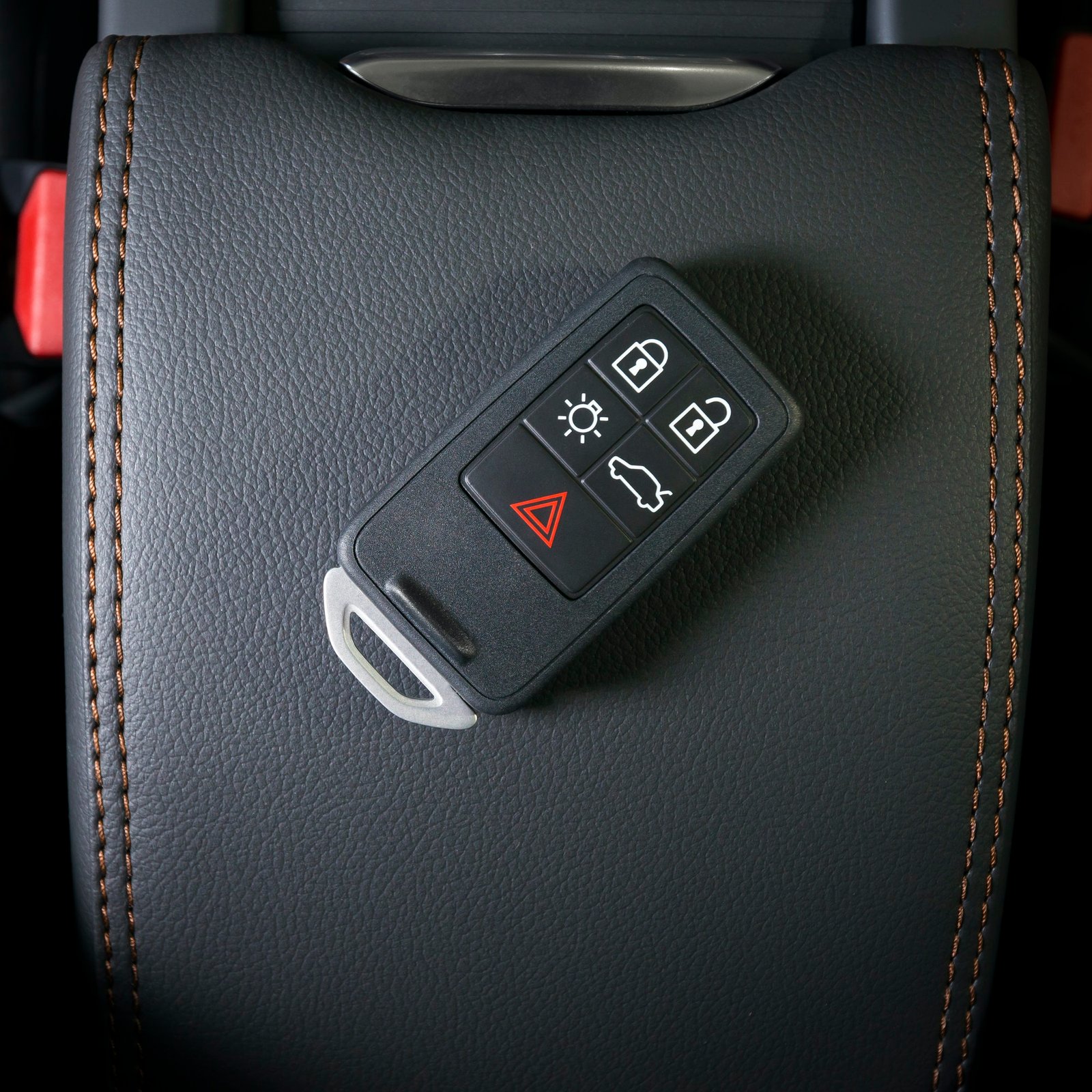 car key in the interior